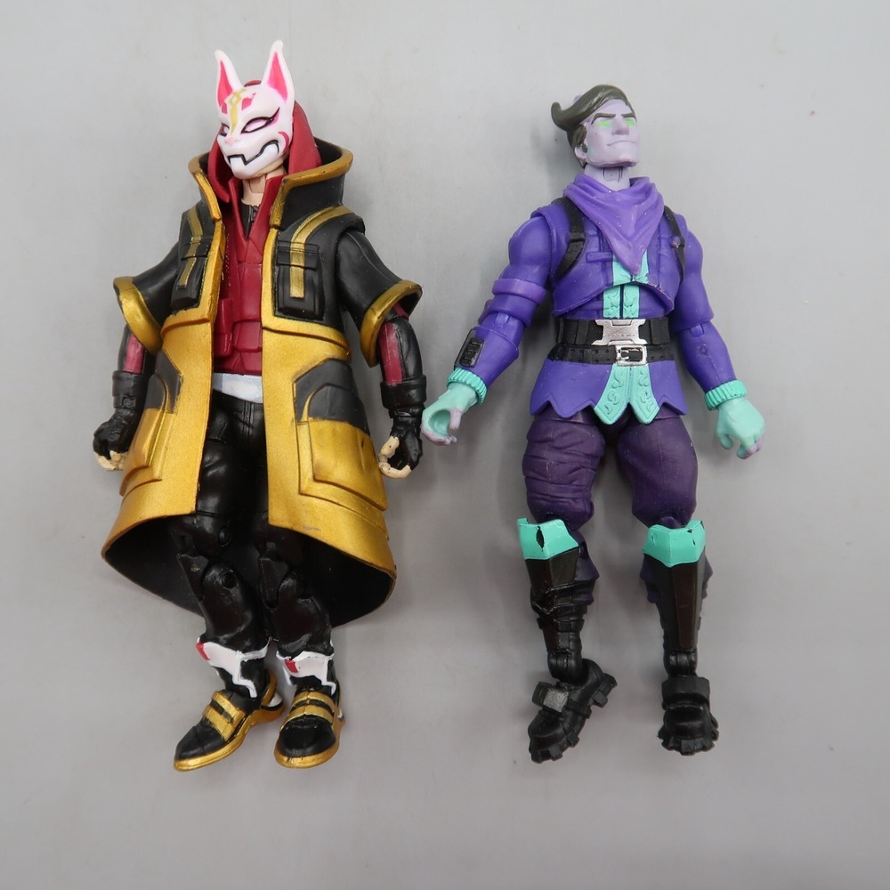 Fortnite figure solo mode and polar legends Lot of 2 4.5 inch Toy